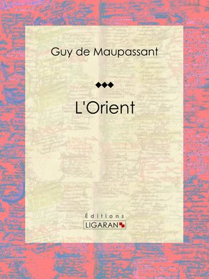 cover image of L'Orient